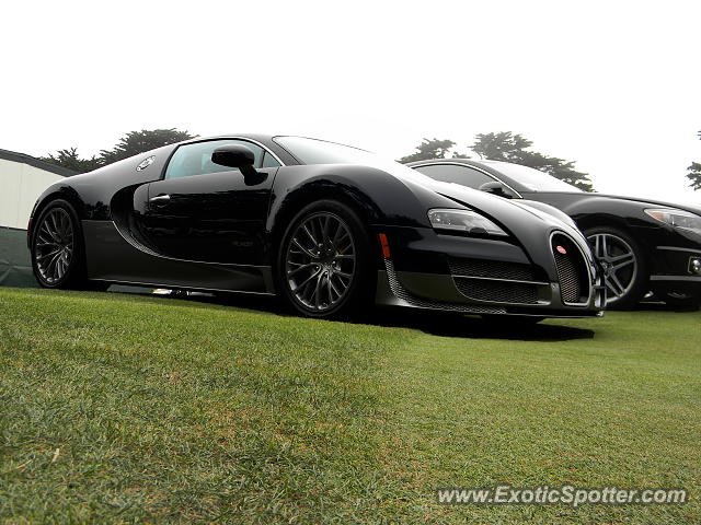 Bugatti Veyron spotted in Pebble Beach, California