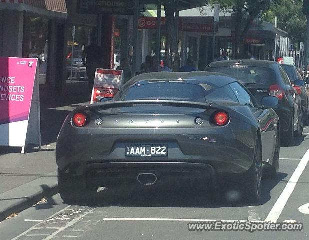 Lotus Evora spotted in Melbourne, Australia