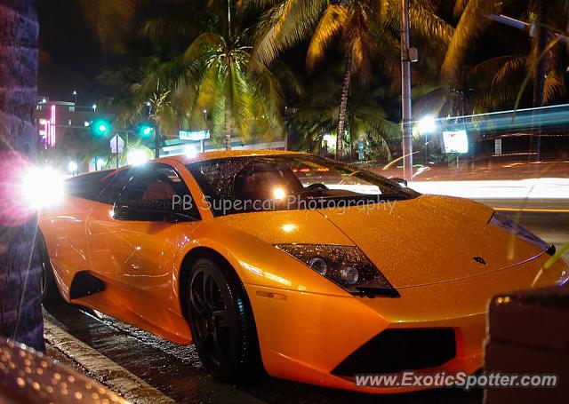 Lamborghini Murcielago spotted in Miami, Florida