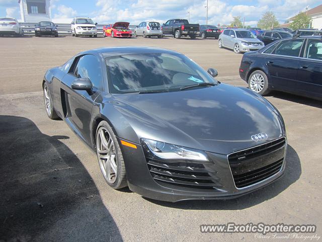 Audi R8 spotted in Trois-Rivières, Canada