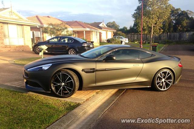 Aston Martin Vanquish spotted in Hamlyn Terrace, Australia