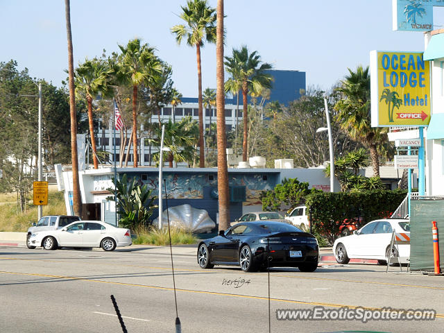 Aston Martin Vantage spotted in Santa Monica, California