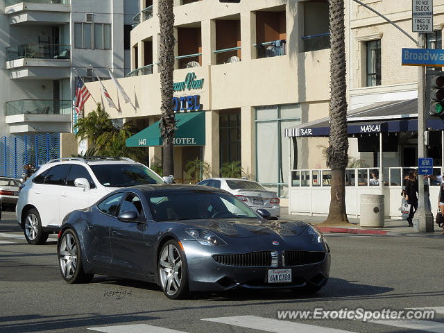 Fisker Karma spotted in Santa Monica, California