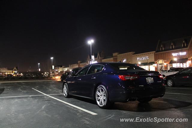 Maserati Quattroporte spotted in Barrington, Illinois
