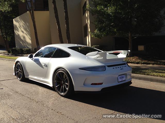 Porsche 911 GT3 spotted in Houston, Texas