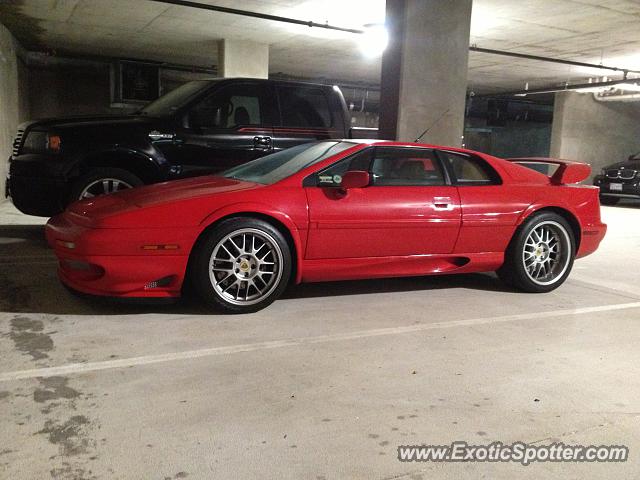 Lotus Esprit spotted in The Woodlands, Texas