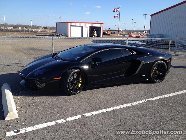 Lamborghini Aventador spotted in Caddo Mills, Texas