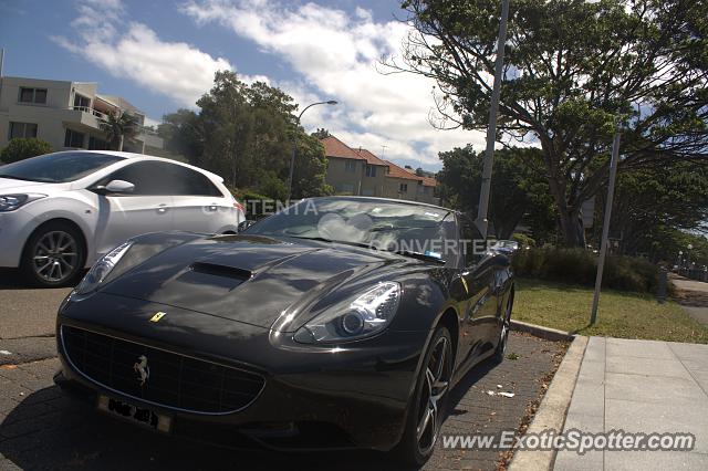 Ferrari California spotted in Sydney, Australia