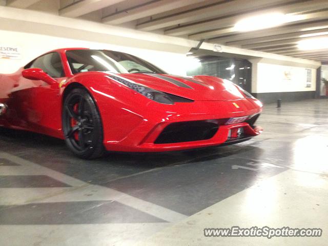 Ferrari 458 Italia spotted in Paris, France