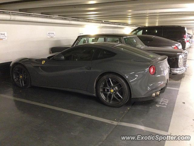 Ferrari F12 spotted in Paris, France
