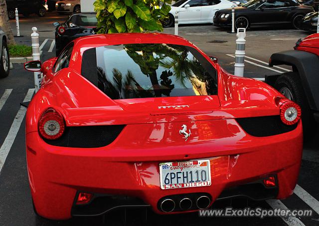 Ferrari 458 Italia spotted in Miami, Florida
