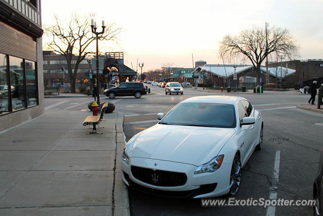 Maserati Quattroporte spotted in Highland Park, Illinois