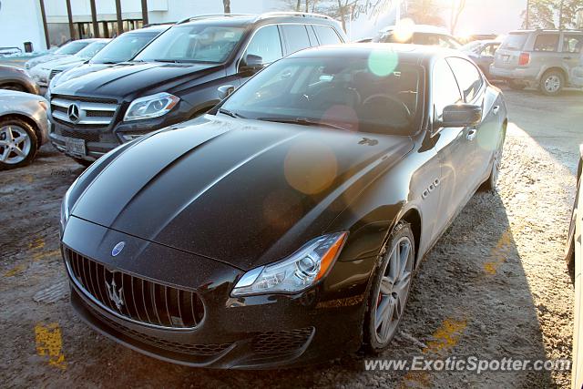 Maserati Quattroporte spotted in Northbrook, Illinois