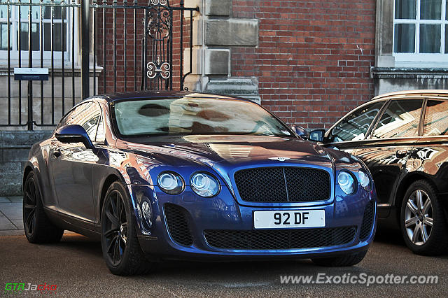 Bentley Continental spotted in York, United Kingdom