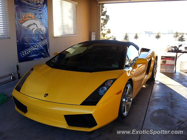 Lamborghini Gallardo spotted in Colorado Springs, Colorado