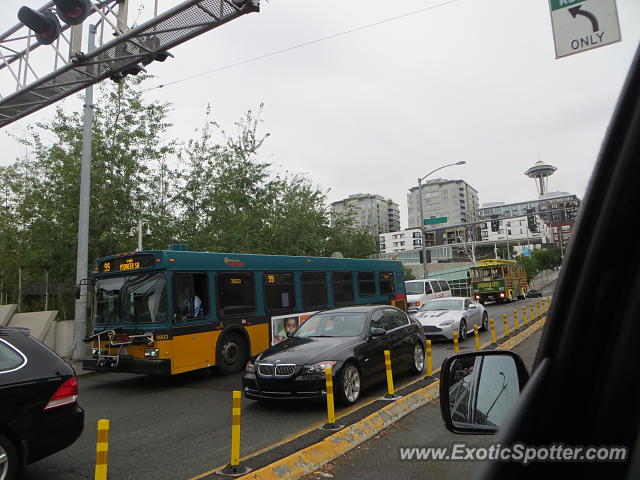 Aston Martin Vantage spotted in Seattle, Washington