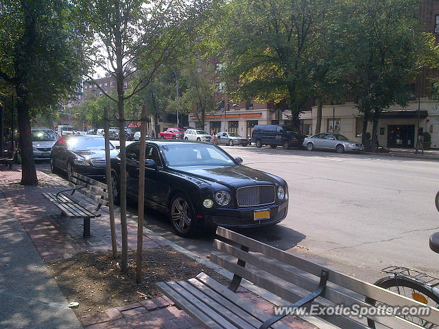 Bentley Mulsanne spotted in New York, New York