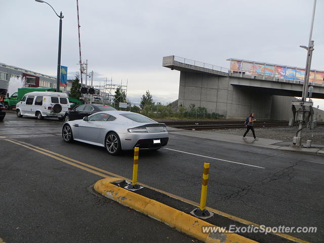 Aston Martin Vantage spotted in Seattle, Washington