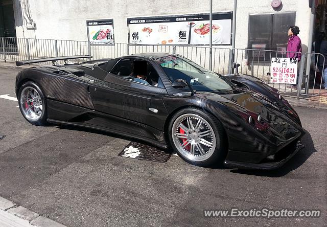 Pagani Zonda spotted in Hong kong, China