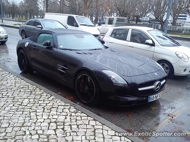 Mercedes SLS AMG spotted in Coimbra, Portugal