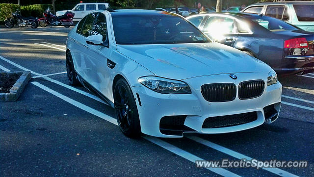 BMW M5 spotted in Manhasset, New York