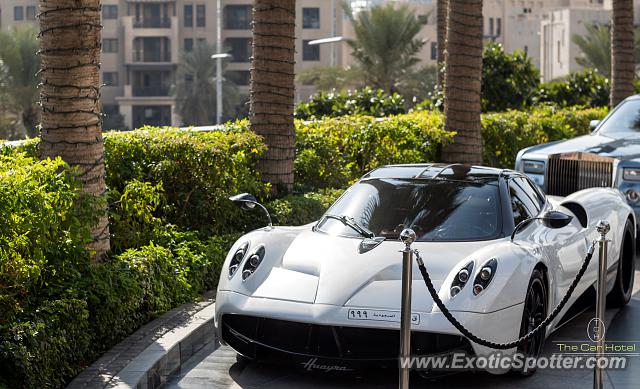 Pagani Huayra spotted in Dubai, United Arab Emirates