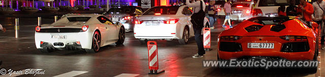 Lamborghini Aventador spotted in Dubai, United Arab Emirates