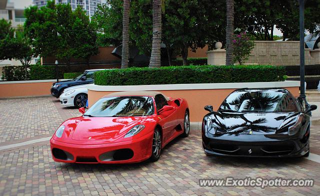 Ferrari 458 Italia spotted in Miami, Florida