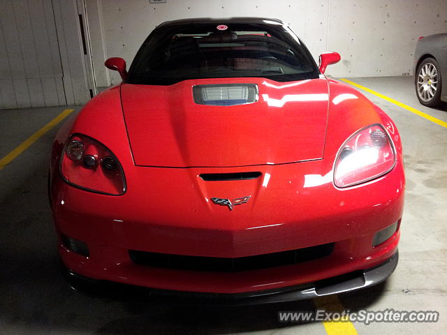 Chevrolet Corvette ZR1 spotted in Park City, Utah