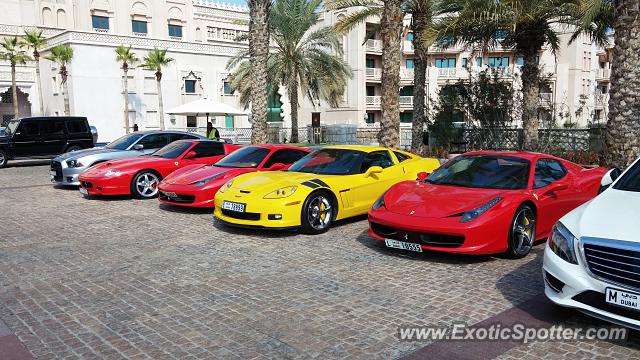 Ferrari 575M spotted in Dubai, United Arab Emirates