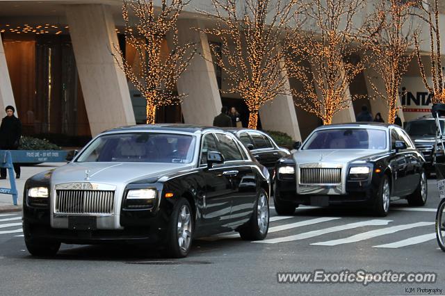 Rolls Royce Ghost spotted in Manhattan, New York