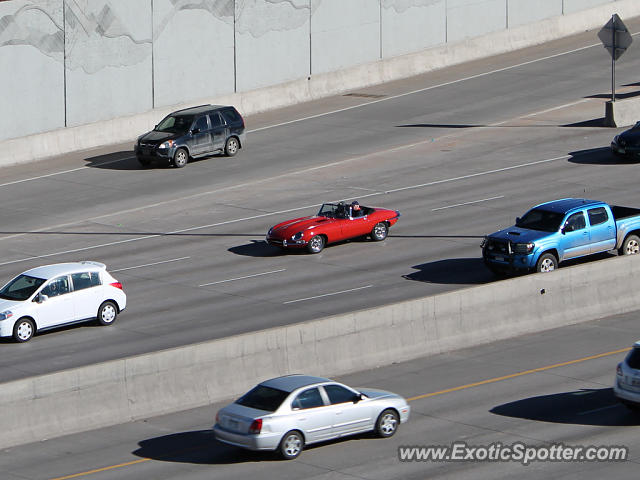 Jaguar E-Type spotted in Denver, Colorado