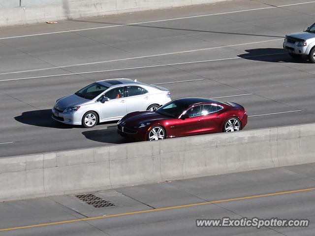 Fisker Karma spotted in Denver, Colorado