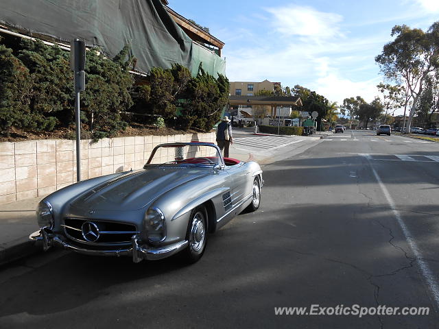 Mercedes 300SL spotted in Montecito, California