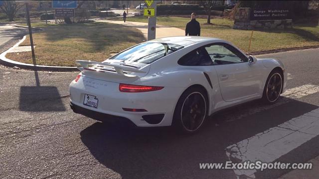 Porsche 911 Turbo spotted in Georgetown, Virginia