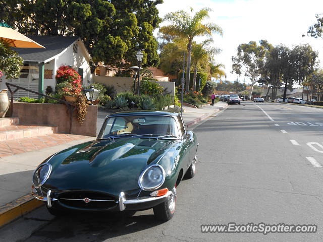 Jaguar E-Type spotted in Montecito, California