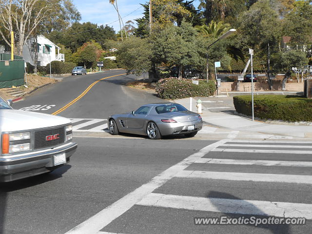 Mercedes SLS AMG spotted in Montecito, California
