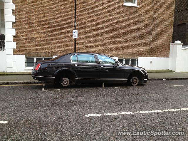 Bentley Continental spotted in London, United Kingdom