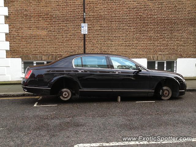 Bentley Continental spotted in London, United Kingdom
