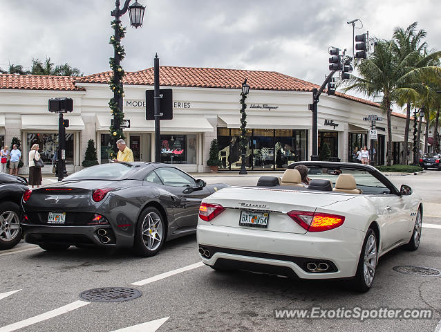 Ferrari California spotted in Palm Beach, Florida