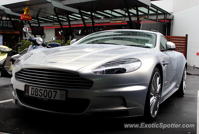 Aston Martin DBS spotted in Auckland, New Zealand