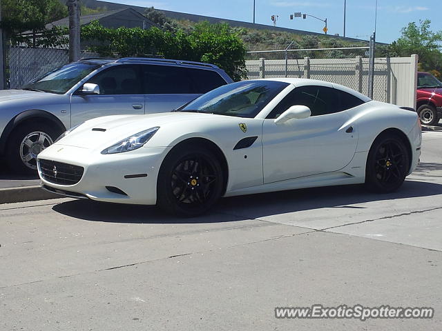 Ferrari California spotted in Salt Lake City, Utah