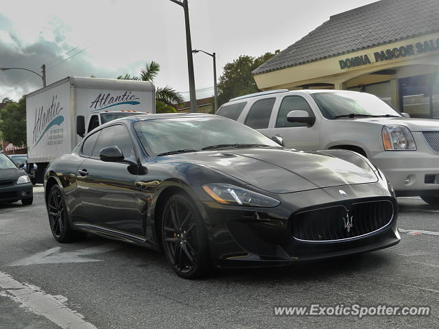 Maserati GranTurismo spotted in Delray, Florida