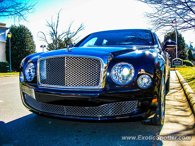 Bentley Mulsanne spotted in Charlotte, North Carolina