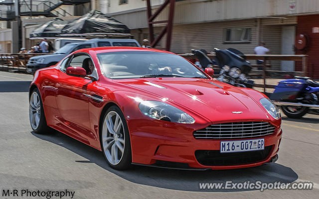 Aston Martin DBS spotted in Johannesburg, South Africa