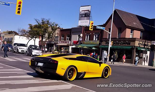 Lamborghini Murcielago spotted in Toronto, Canada