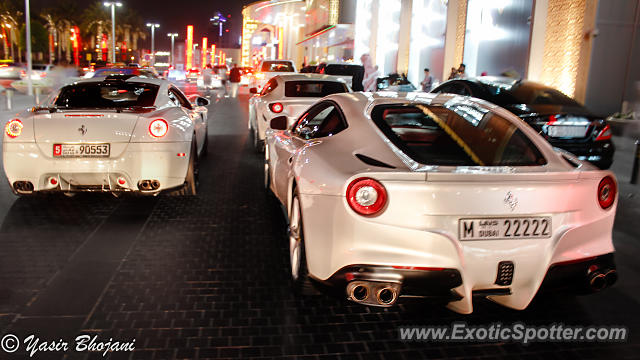 Ferrari F12 spotted in Dubai, United Arab Emirates