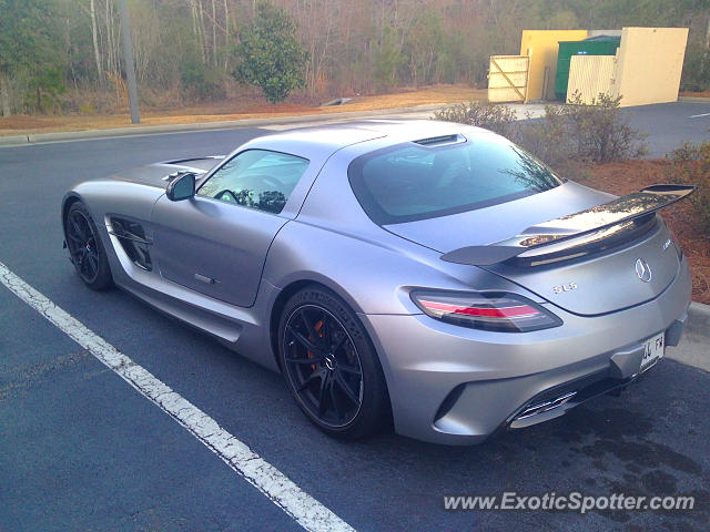 Mercedes SLS AMG spotted in Savannah, Georgia