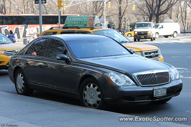 Mercedes Maybach spotted in Manhattan, New York
