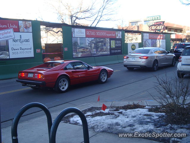 Ferrari 308 spotted in Cherry Creek, Colorado